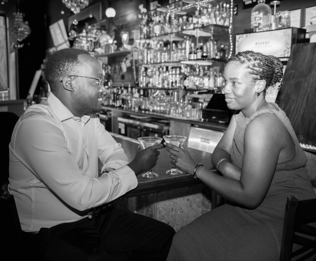 Cinematic engagement session by Lacelight Studios at The Margaret in Birmingham, AL